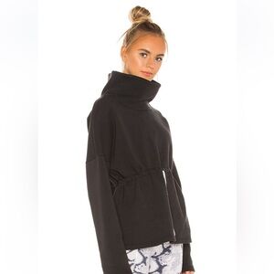 Varley Black High-Neck Top